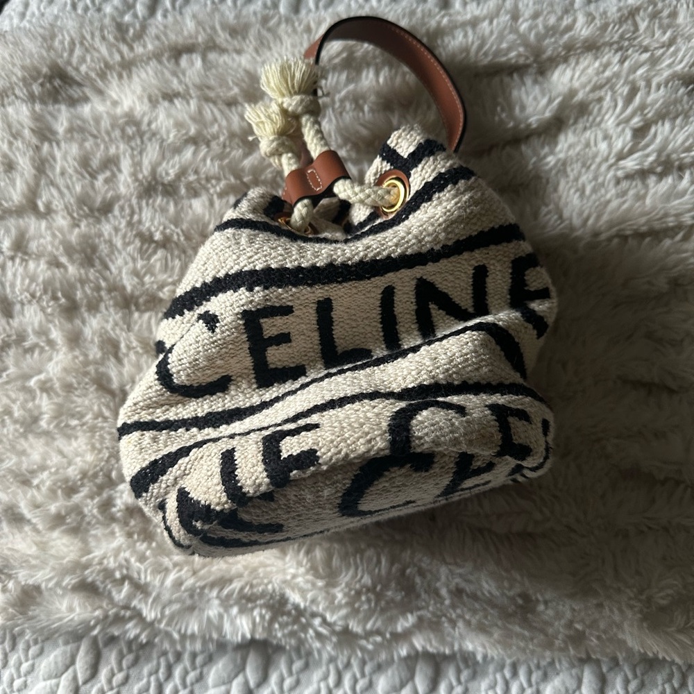Celine bucket bag.